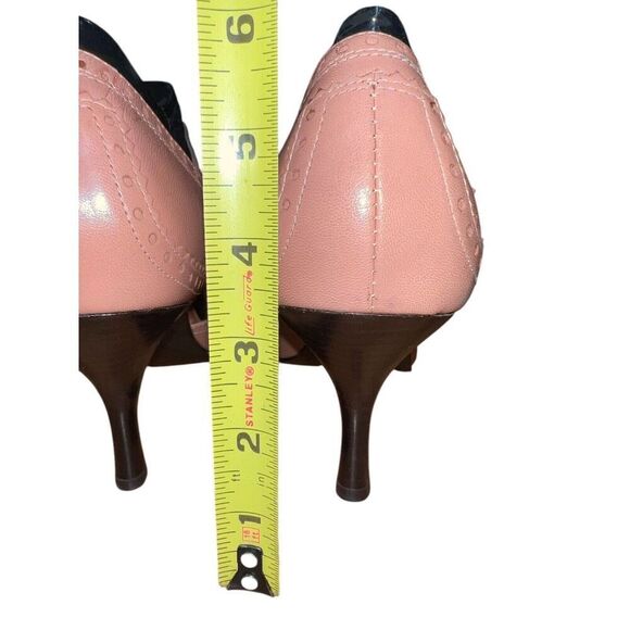 Bandolino Dark Natural Square Toe Heels With/Ankle Strap Women’s Sz 10 NWOB - Picture 7 of 11